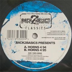 Back2Basics - Back2Basics - Horns 4 94 - Back2Basics