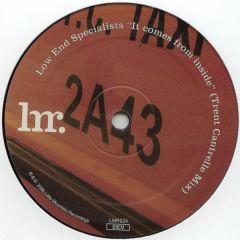 Low End Specialists - Low End Specialists - It Comes From Inside - Little Mountain
