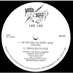 Les Lee - Les Lee - I'm The One You Want - Mega Bolt Records