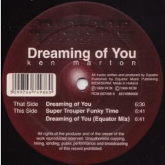 Ken Marton - Ken Marton - Dreaming Of You - Protone Recordings