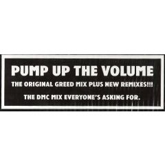 Greed - Greed - Pump Up The Volume - 5XO-294