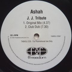 Ashah - Ashah - J.J. Tribute - Ffrreedom