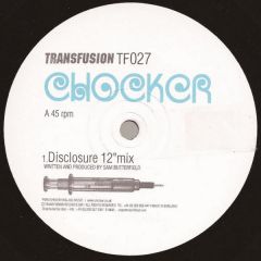 Chocker - Chocker - Disclosure - Transfusion 