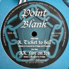 Point Blank - Point Blank - Ticket To Hell / Fire On Ice - Majestic 12