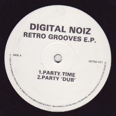 Digital Noiz - Digital Noiz - Retro Grooves E.P. - White