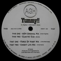 AGH - AGH - Yummy!! - Knight Life Recordings