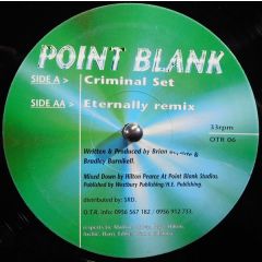 Point Blank - Point Blank - Criminal Set - One Touch Recordings
