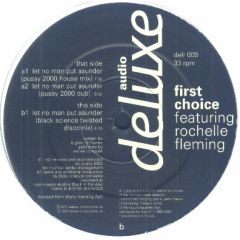 First Choice Featuring Rochelle Fleming - First Choice Featuring Rochelle Fleming - Let No Man Put Asunder - Deluxe Audio