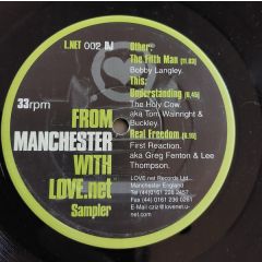 Various Artists - Various Artists - From Manchester With Love.net - Love.Net Records