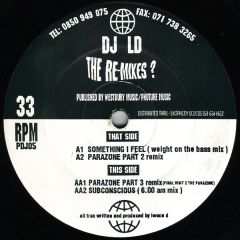 DJ Ld - DJ Ld - The Re-mixes? - Planet Earth Records