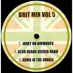 Rank 1 & Janet Jackson - Rank 1 & Janet Jackson - Janet On Airwaves - White Britmix 5