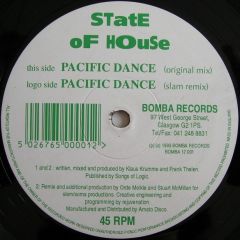 State Of House - State Of House - Pacific Dance - Bomba