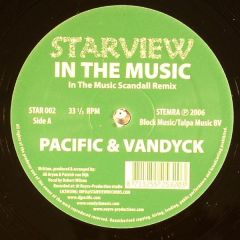 Pacific & Vandyck - Pacific & Vandyck - In The Music - Starview