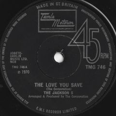 The Jackson 5 - The Jackson 5 - The Love You Save - Tamla Motown