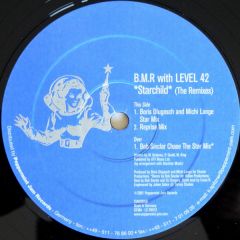Bmr With Level 42 - Bmr With Level 42 - Starchild (Remixes) - Peppermint Jam