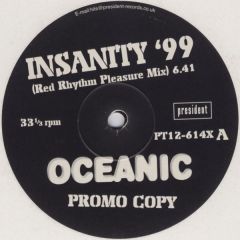 Oceanic - Oceanic - Insanity (1999) - President