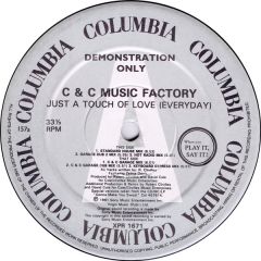 C & C Music Factory - C & C Music Factory - Just A Touch Of Love (Everyday) - Columbia