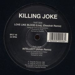 Killing Joke - Killing Joke - Love Like Blood / Intellect - Dragonfly Records