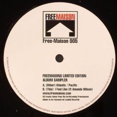 Freemasons - Freemasons - Freemasons Limited Edition Album Sampler - Freemaison