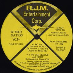 World Nation - World Nation - Do You Wanna Party - Rjm Entertainment