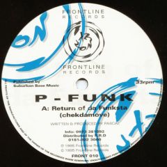 P-Funk - P-Funk - Return Of Da Funksta - Frontline