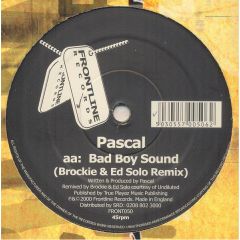 Pascal & Monty - Pascal & Monty - Landslide (Moving Fusion Remix) / Bad Boy Sound (Brockie & Ed Solo Remix) - Frontline Records