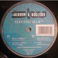 Shimmon & Woolfson - Shimmon & Woolfson - Electric Blue EP - Jamm