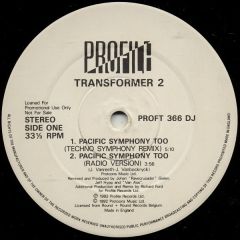 Transformer 2 - Transformer 2 - Pacific Symphony Too - Profile Records