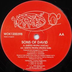 Sons Of David - Sons Of David - Ghetto People - Refried
