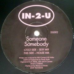 In 2 U - In 2 U - Someone Somebody - D&G 2