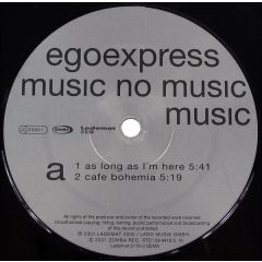 Egoexpress - Egoexpress - Music No Music Music - Ladomat 2000