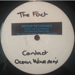 The Fact - The Fact - Contact - Vapour