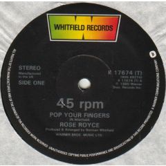 Rose Royce - Rose Royce - Pop Your Fingers - Whitfield