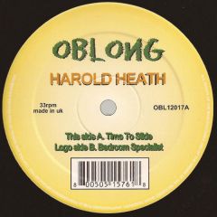 Harold Heath - Harold Heath - Time To Slide - Oblong