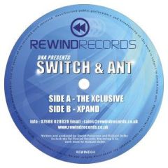 Dna Presents Switch & Ant - Dna Presents Switch & Ant - The Xclusive / Xpand - Rewind Records