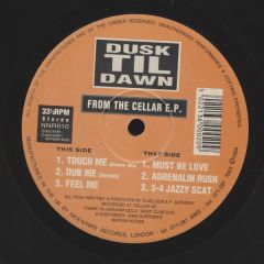 Dusk Til Dawn - Dusk Til Dawn - From The Cellar EP - Nice 'N' Ripe