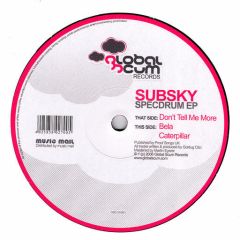Subsky - Subsky - Specdrum EP - Global Scum 1