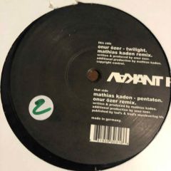 Onur Ozer / Mathias Kaden - Onur Ozer / Mathias Kaden - Twilight / Pentaton (Remixes) - Vakant