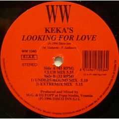 Keka's - Keka's - Looking For Love - Wicked & Wild