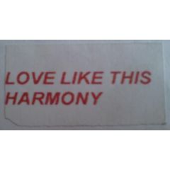 Bass Collective - Bass Collective - Love Like This / Harmony - White
