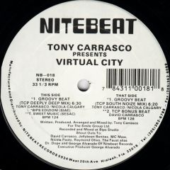 Tony Carrasco Presents Virtual City - Tony Carrasco Presents Virtual City - Virtual City - Nite Beat