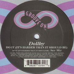 Dollby - Dollby - Do It (It's Harder Than It Should Be) - Groove On