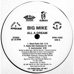 Big Mike - Big Mike - All A Dream - Rap A Lot