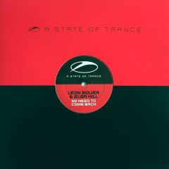 Leon Bolier & Elsa Hill - Leon Bolier & Elsa Hill - No Need To Come Back - A State Of Trance