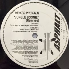 Wicked Phunker - Wicked Phunker - Jungle Boogie (Remixes) - Asphalt