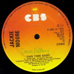 Jackie Moore - This Time Baby - CBS