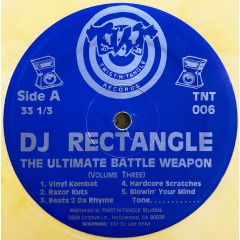 DJ Rectangle - DJ Rectangle - The Ultimate Battle Weapon (Volume Three) - Twist-N-Tangle