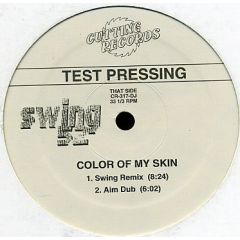 Swing 52 - Swing 52 - Color Of My Skin - Cutting Records