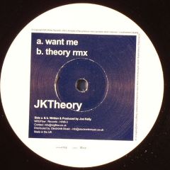 Jk Theory - Jk Theory - Want Me - 	NRGFlow Records