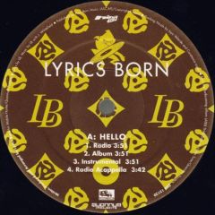 Lyrics Born - Lyrics Born - Hello - Ninja Tune